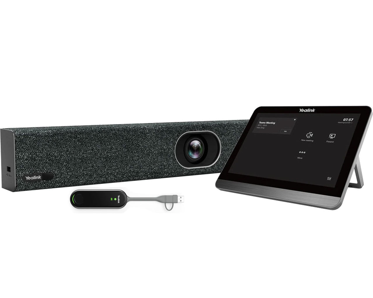 Yealink MeetingBar A20 Microsoft Teams and Zoom Rooms on Android for Small Rooms,6-10 people, CTP18 Touch Panel and WPP30 Wireless Sharing Yealink MeetingBar A20 Microsoft Teams and Zoom Rooms on Android for Small Rooms,6-10 people, CTP18 Touch Panel and WPP30 Wireless Sharing
